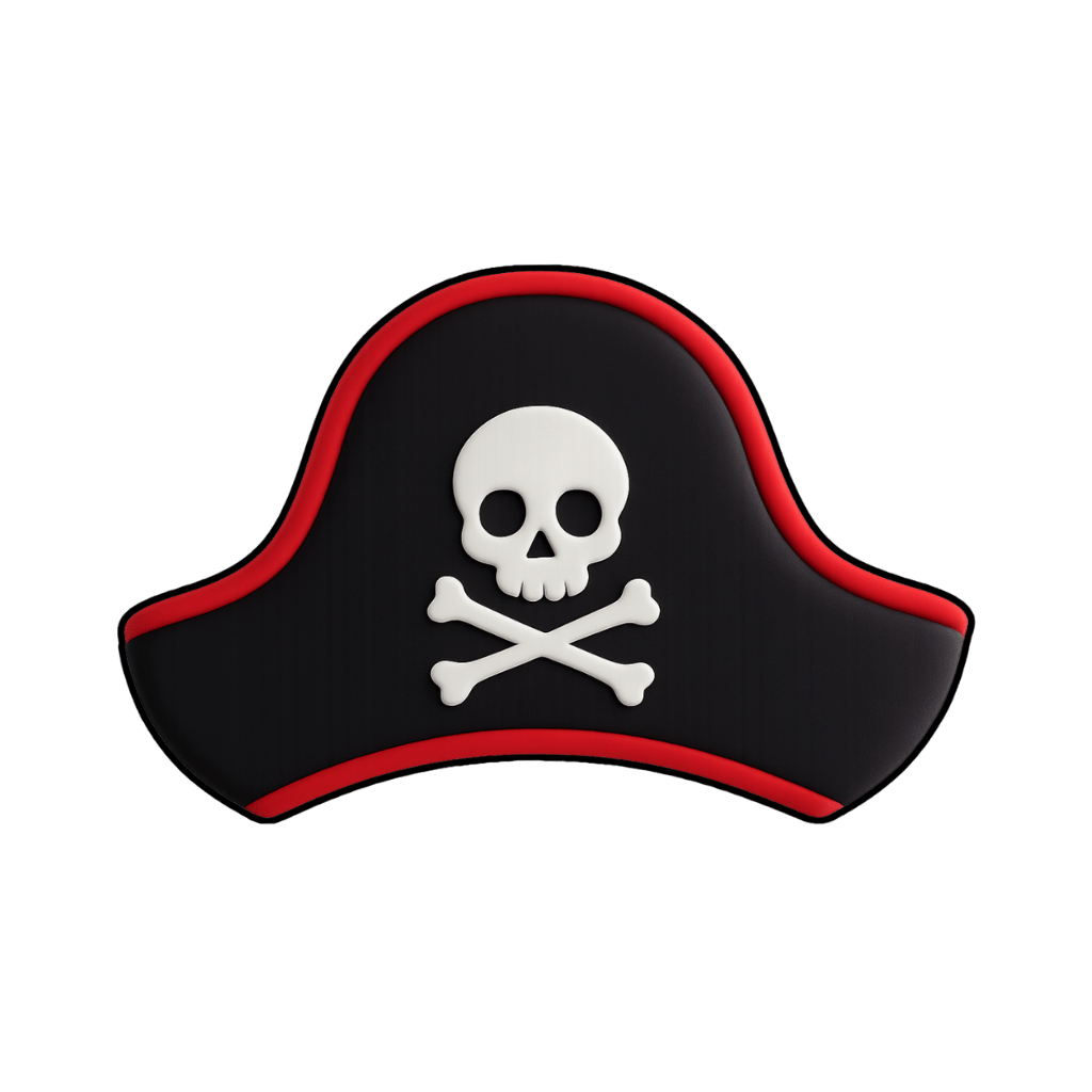 Pirate birthday cookie inspiration idea 2