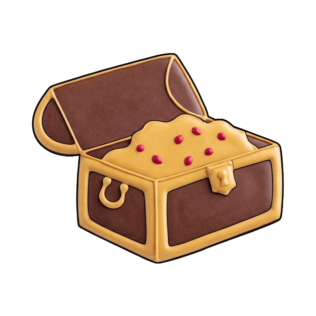 Pirate birthday cookie inspiration idea 6